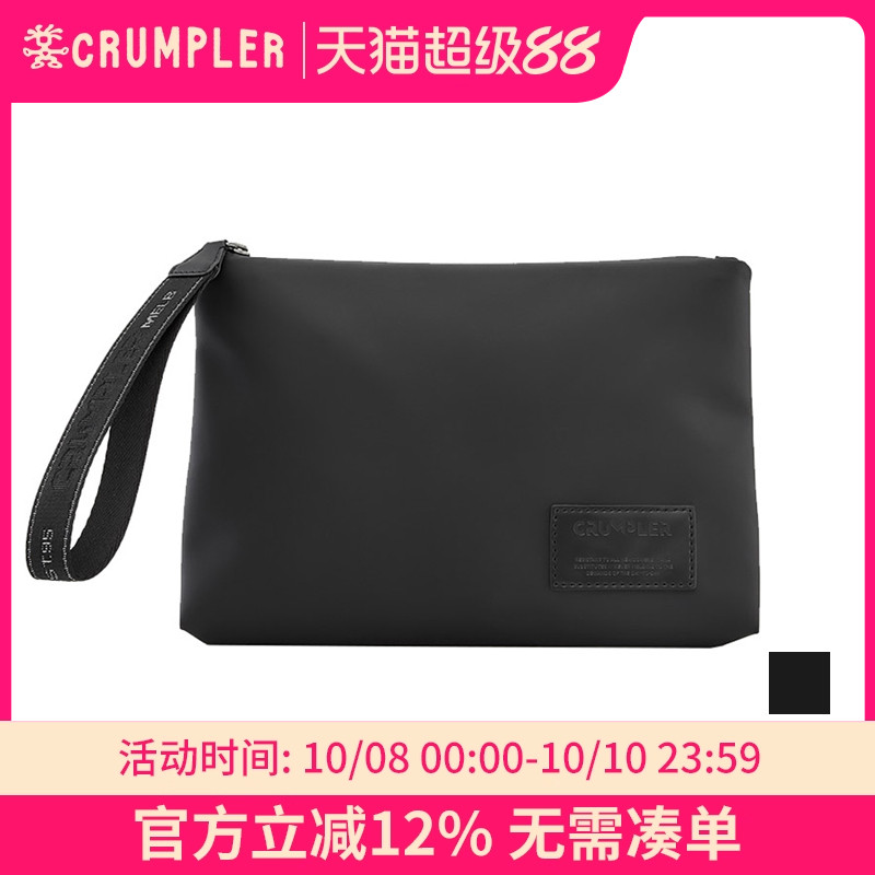 轻奢皮质商务手拎包crumpler
