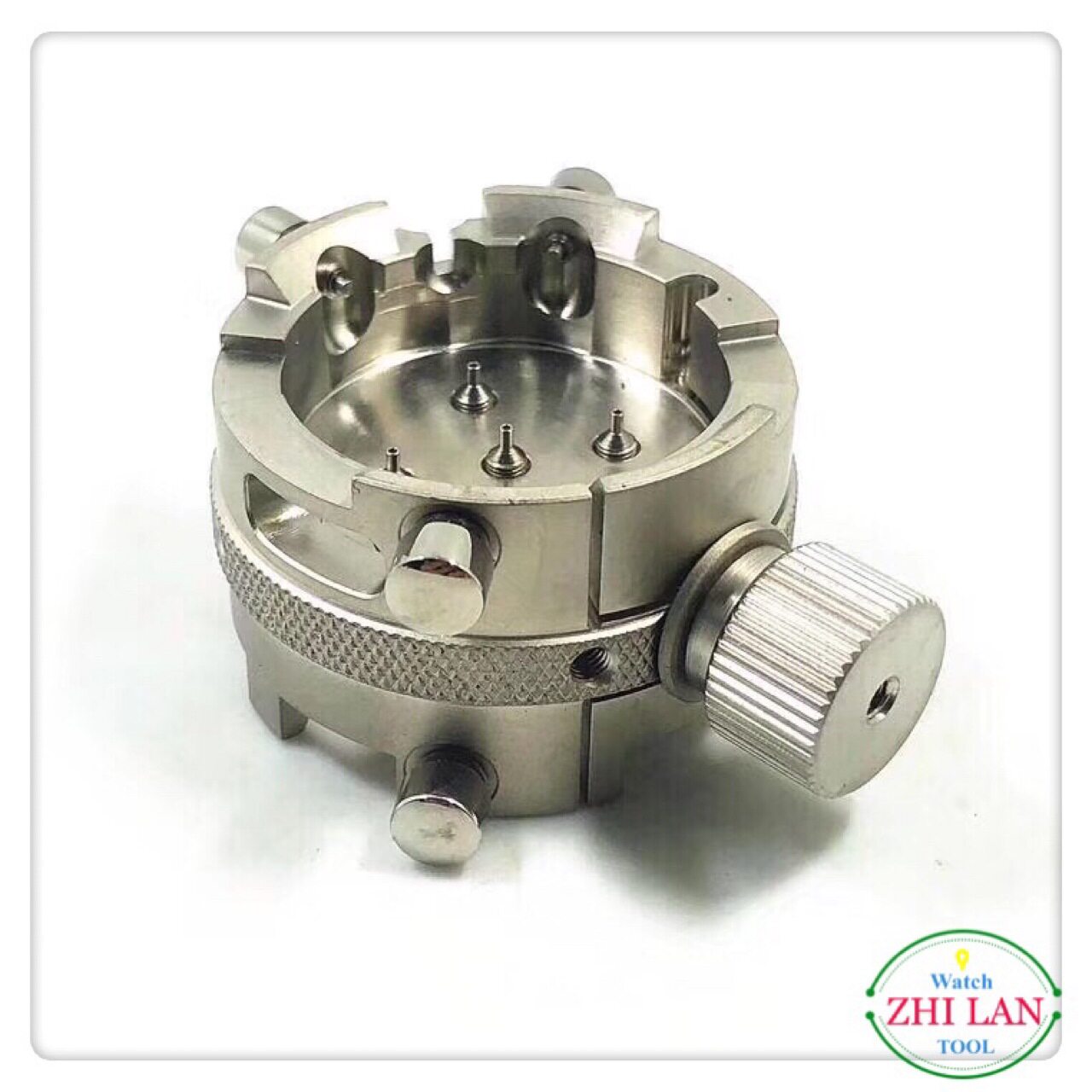 修表工具/7750-53机芯座/钢制机芯座/黑铝合金机芯座/多功能