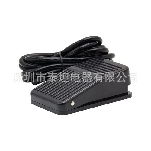 脚踩踏板TFS CFS-01 塑壳自复位带线1米10A 250V 脚踏开关