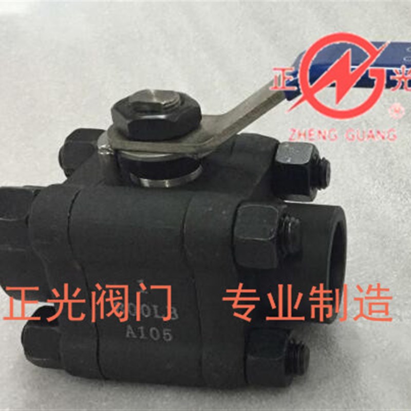 球阀Q11F204分6分304锻钢三片式二片式高压内螺纹丝扣水开关阀门