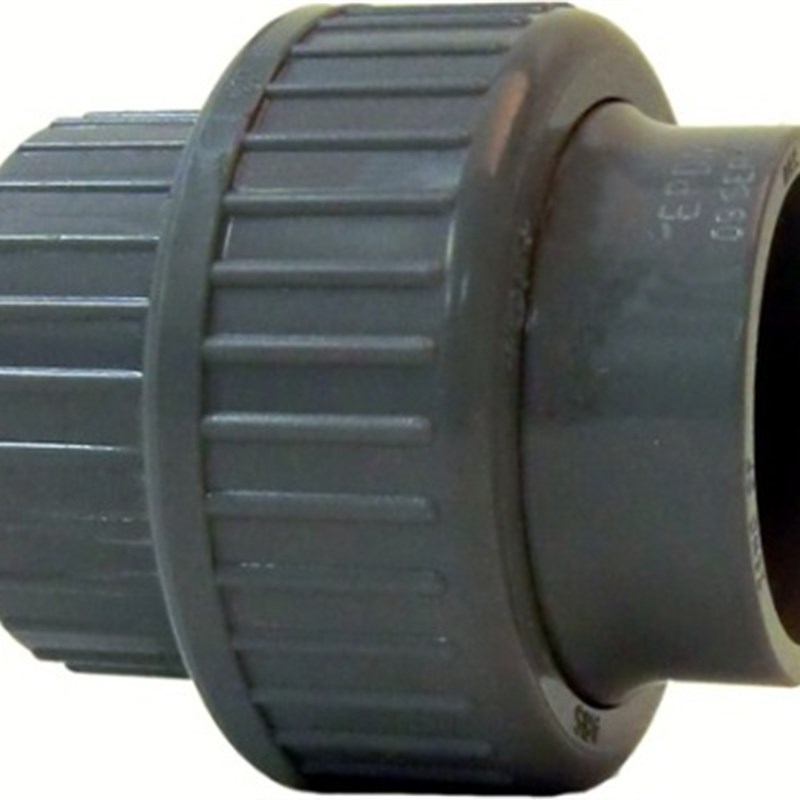 商家供应++PVC-U活接头d50工业活接