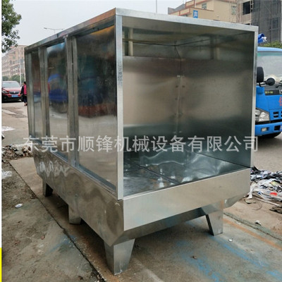 供应面对面对喷水帘柜 对喷式喷油柜 双人喷漆台多工位喷涂水濂柜