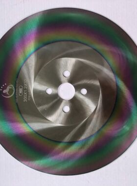 厂家m42锯片 七彩色切不锈钢管锯片 coronet皇冠锯片