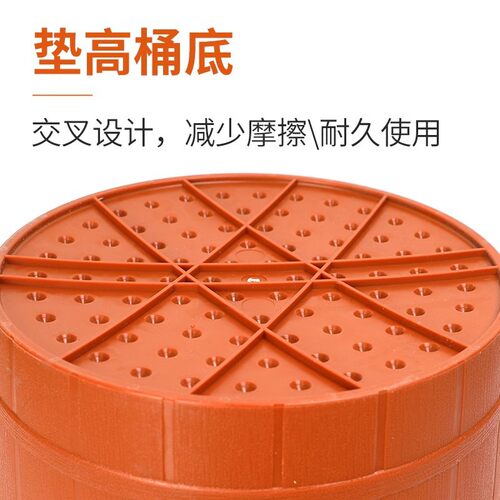 塑料泡脚桶加厚耐摔按摩足浴泡脚桶加深洗脚盆桶足疗店家用洗脚桶