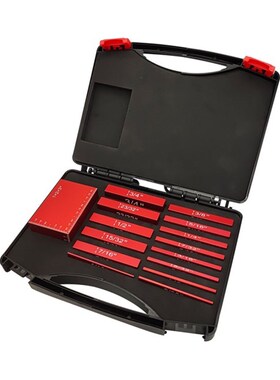 木工量块15件套可调节高度尺规台锯测垫块Saw Setup Blocks guage