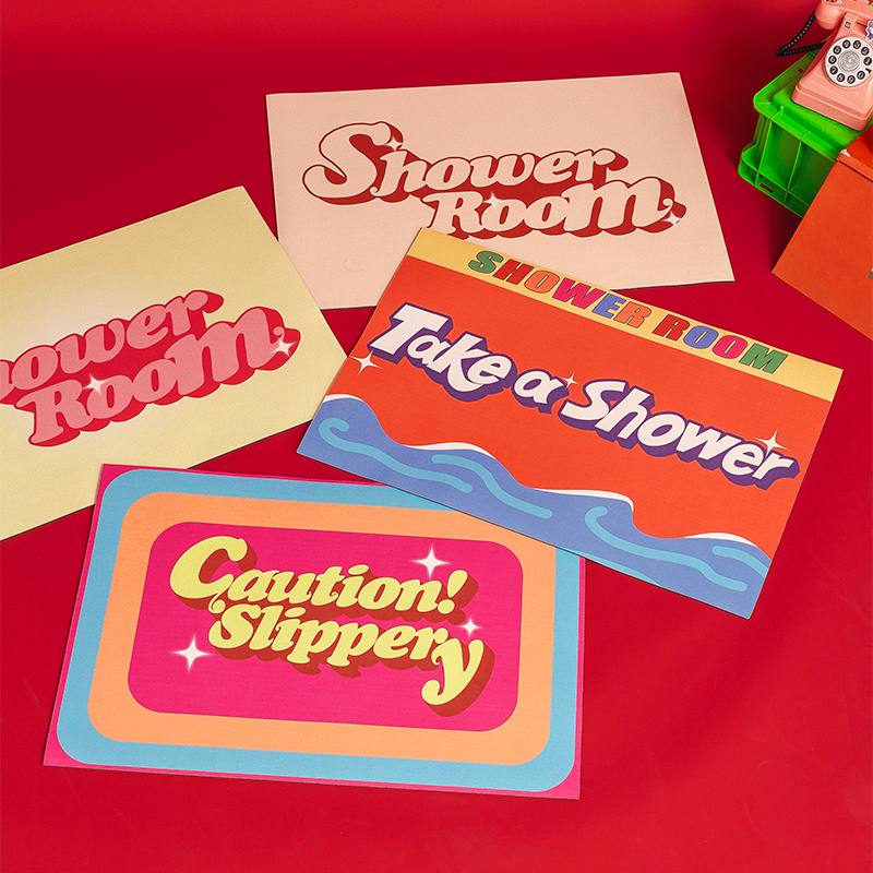 左咸敦道甜蜜澡澡系列浴室地垫