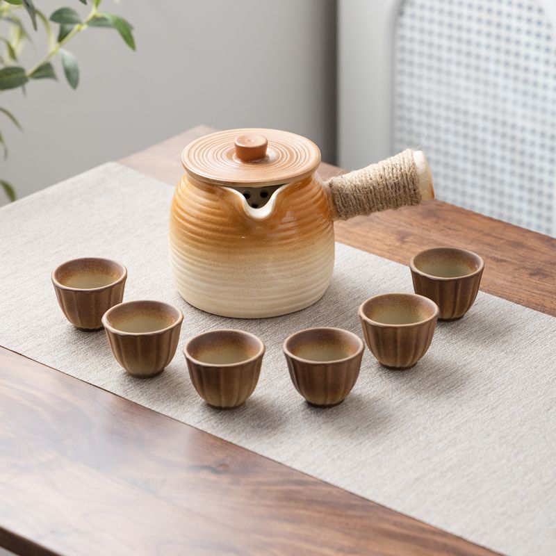 罐罐壶可明火干烧烤奶罐煮茶壶陶瓷户外便携包炒茶大容量围炉煮茶