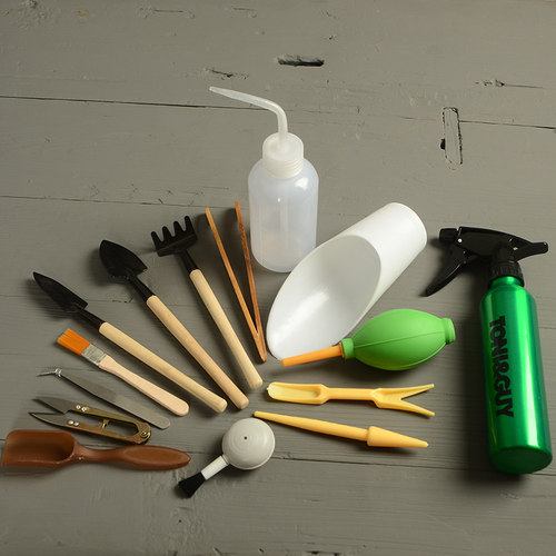 多肉植物组合三件套滴水壶小土