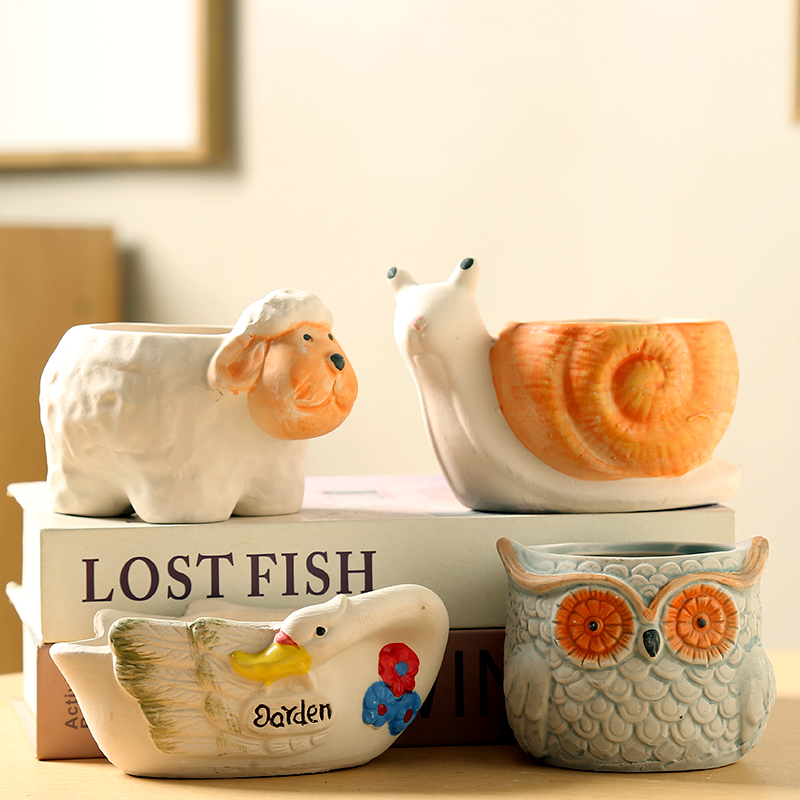 陶瓷卡通手绘特价清仓