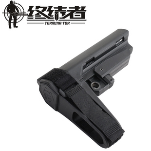 PMC复刻SBA3nerf软弹水晶弹模型HK416终结者改件尼龙后托