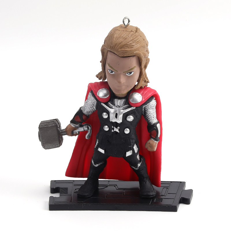 复仇者联盟4雷神钥匙扣挂件个性摆件索尔·奥丁森雷神之锤钥匙圈