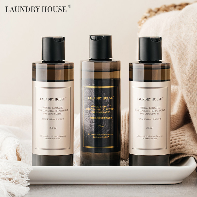 3瓶装LaundryHouse内裤内衣专用清洗液酵素洗衣液去血污茶树精油在类目 洗护清洁剂/卫生巾/纸/香薰, 衣物清洁剂/护理剂, 洗衣液中 - 来自Buy2taobao.com提供专业的淘宝代购服务