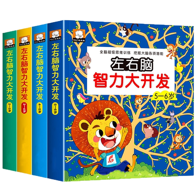 儿童左右脑益智玩具2-3-6岁宝宝