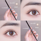 海伦丽人眉笔女极细防水持久不脱色防汗烟灰棕色双头自然根根分明