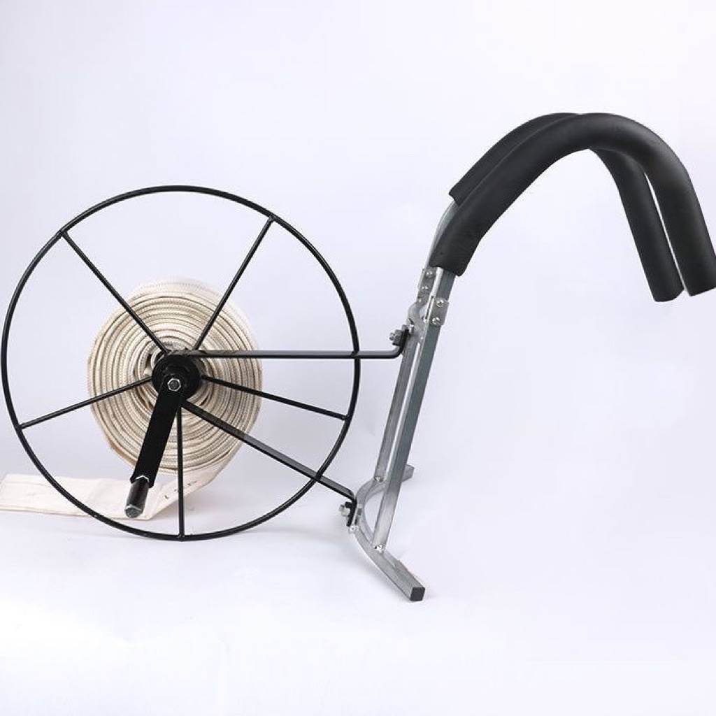 水带收卷器收卷机农用消防手摇式收盘架子肩背式通用款浇地水管器