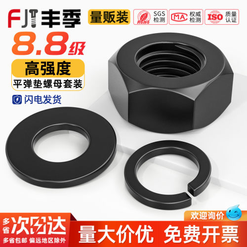 【全网热销】8.8级螺母垫片套装