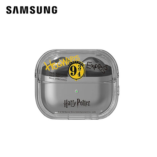 三星原装Galaxy Buds3 Pro/Buds3 Harry Potter Platform 9 3/4耳机透明保护壳
