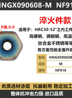 新款普拉米特NC45HX0906双面快进给铣刀盘HNGX0906刀片平面45现货