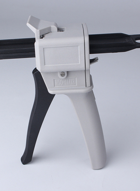 通用型AB胶金属胶枪20ml 30ml 50ML手动胶枪1:1/2:1双液点胶枪双组分混合管胶枪通用型环氧树脂AB金属胶枪