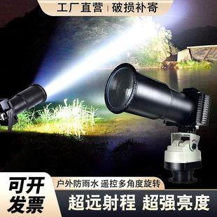 探照灯强光户外超亮led大功率工程专用220v船用24v远程强力照明灯
