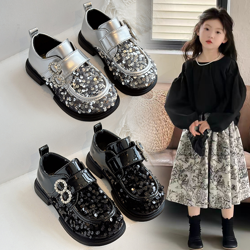 女童小皮鞋2025新款春秋