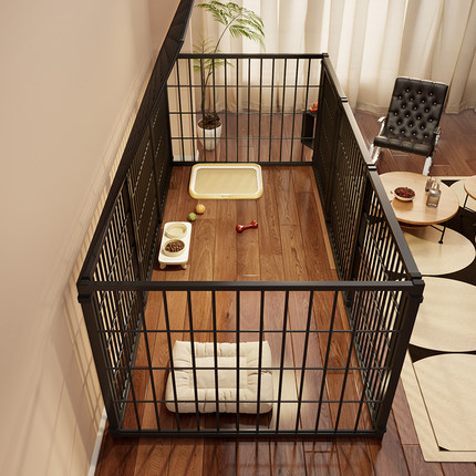 宠物狗笼子室内狗狗围栏小型中型犬栅栏护栏柯基泰迪比熊专用狗窝