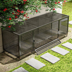 特大号鸡笼子家用室外防黄鼠狼密网防雨农村鸡笼子自动清粪养殖笼