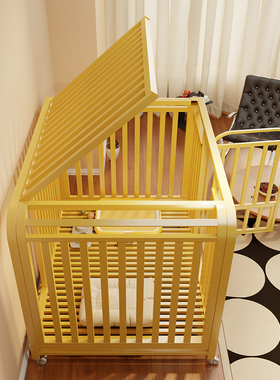 超大号家用狗笼大中小型犬狗屋室内分离带厕所狗狗围栏宠物专用笼