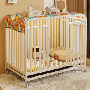 家用狗笼子大中小型犬狗屋室内带厕所宠物围栏狗狗专用笼金毛边牧