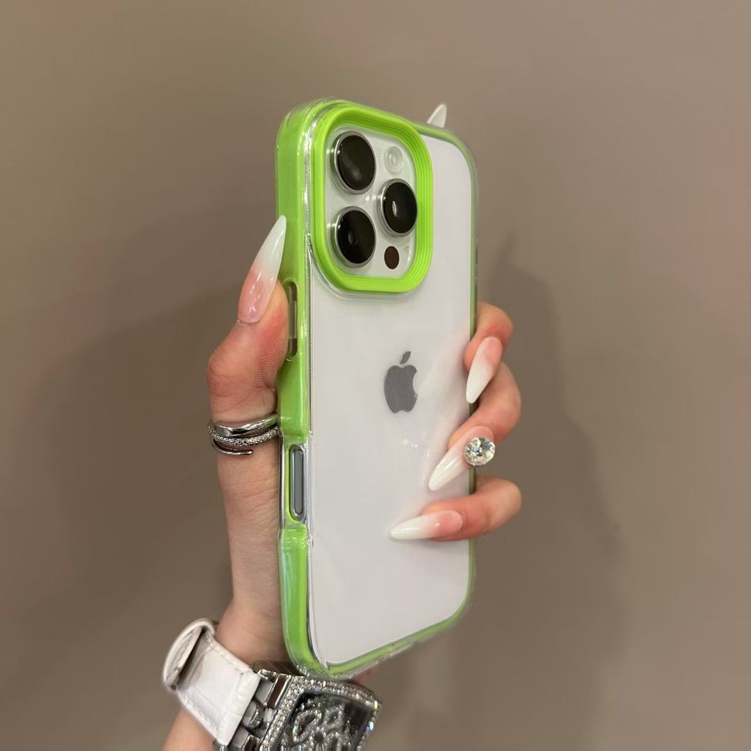 iPhone小清新防摔透明手机壳