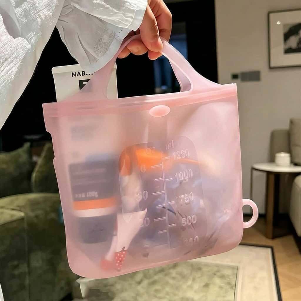 我的本命泳包~游泳收纳包干湿分离便携式防水硅胶健身手提袋2026