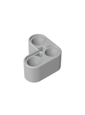 高砖积木GDS-21082 2x2L型臂兼容gds21082小颗粒零件散件配件