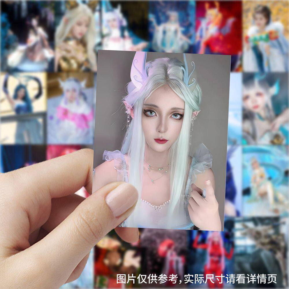 189张龙族公主拟人cos贴纸高颜值美女周边笔记本手机手账装饰贴
