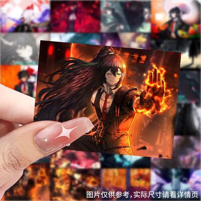 63张边狱巴士PV贴纸高颜值游戏周边小男孩儿童装饰行李箱防水贴画