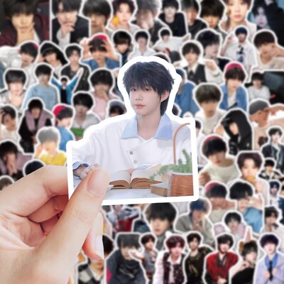 375张陈奕恒贴纸TF家族四代练习生Jonathan明星周边装饰防水贴画