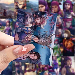 画江湖之不良人蚩梦壁纸贴纸高颜值动漫人物装饰手机水杯防水贴画