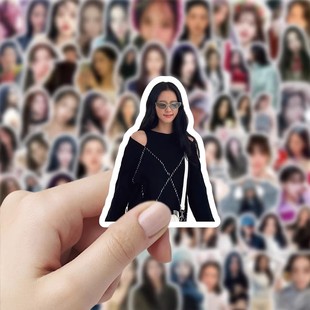 280张Kim Jisoo金智秀贴纸blackpink成员韩国女明星周边防水贴画