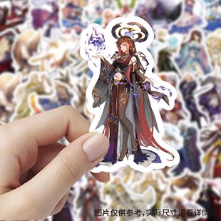 180张苍之纪元角色立绘贴纸卡通游戏周边手机手账diy装饰贴画防水