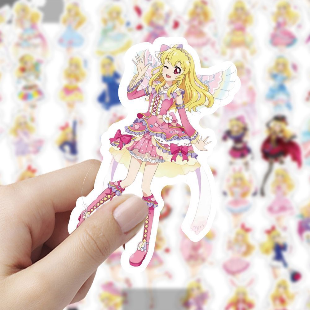 180张星宫莓少女立绘周边贴纸卡通二次元贴画手机手账装饰diy贴纸