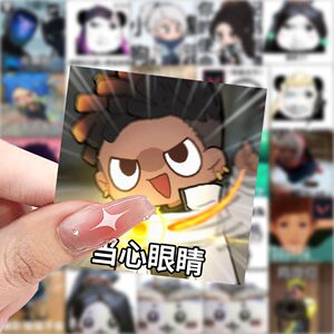 59张无畏契约防水卡通贴纸