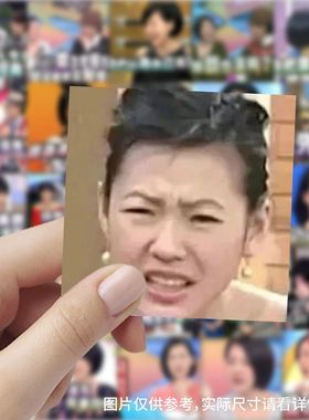 177张小S生人勿进网络梗图贴纸梗王恶搞手账手机diy装饰素材贴纸