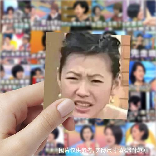 177张小S生人勿进网络梗图贴纸梗王恶搞手账手机diy装饰素材贴纸
