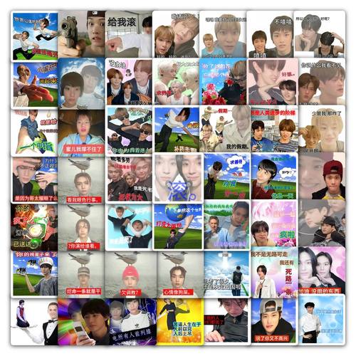 59张riize表情包贴纸搞笑可爱沙雕高颜值装饰手账行李箱防水贴画