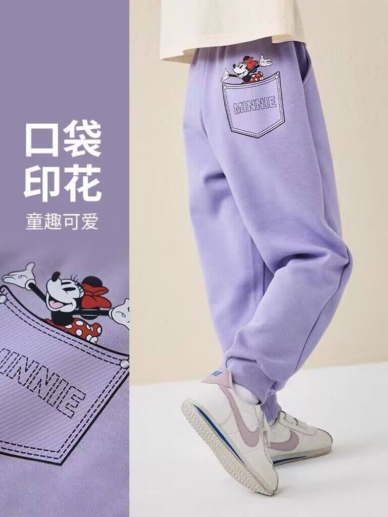清货童装女童加绒裤子折扣冬季中大童加厚男童运动裤休闲卫裤