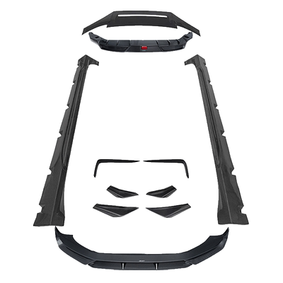 YICKU极氪001改CMST前后铲包围