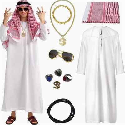 阿拉伯新款土豪服装扮演