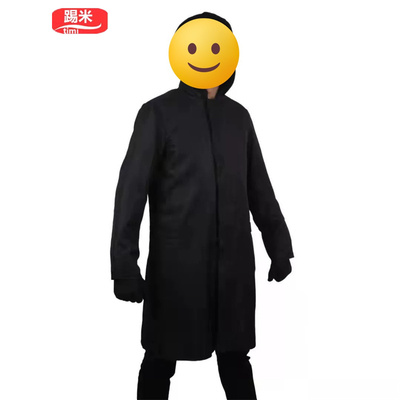 黑色披风巫师表演服长袍演出服