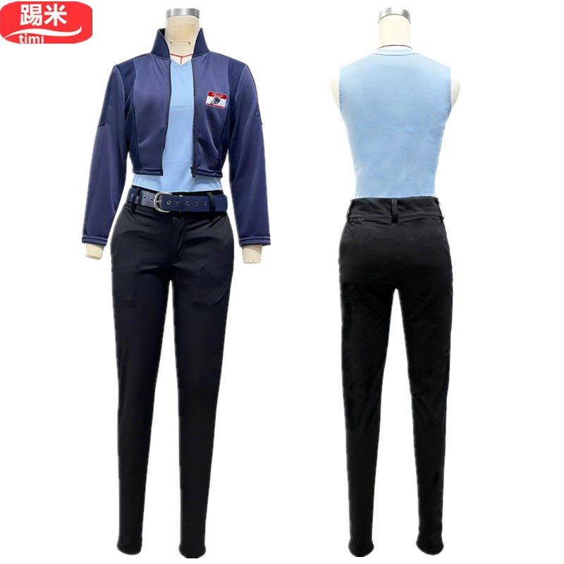 朱迪COS电影同款警官运动服