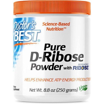美国直邮Doctor's Best D-Ribose D-核糖 能量增强运动支持 250g