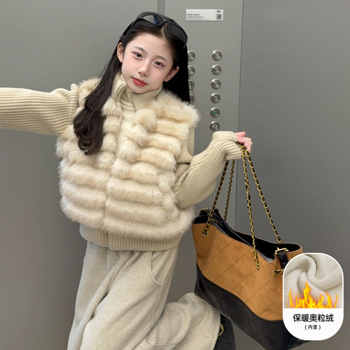 女童套装冬季2026新款中大童